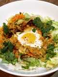 Indian Spice Rosti And Fried Egg