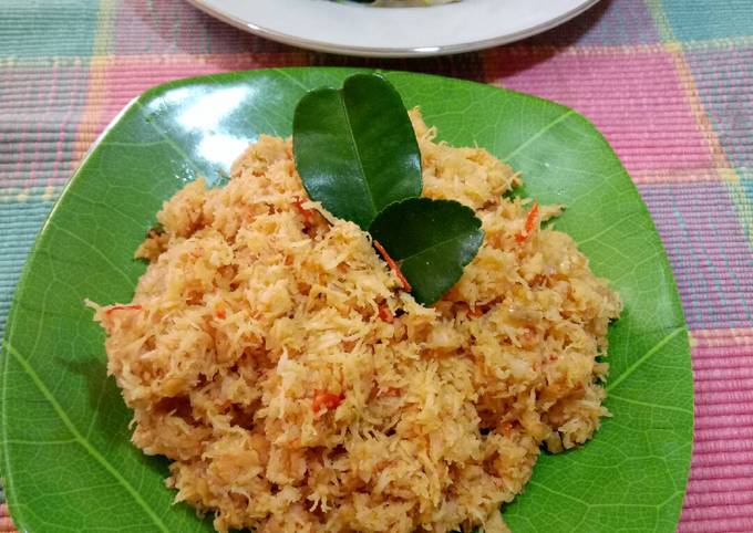 Resep: 143. Bumbu urap merah Rumahan