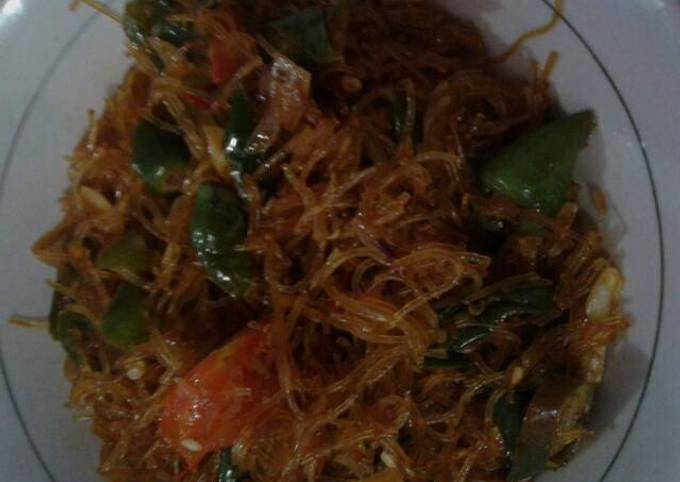 Resep: Soun kecap cabe ijo Anti Gagal