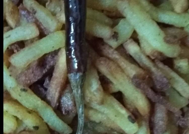 Easiest Way to Prepare Crispy Potato fry in 15 Minutes for Mom