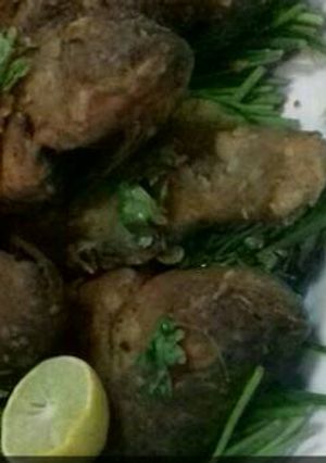 صورة لوصفة سمك مقلي لذيذ😋