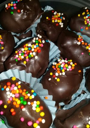 Foto resep Kurma coklat isi elmer glaze