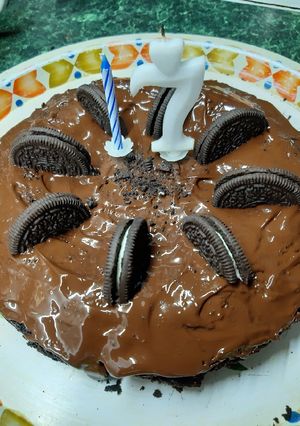 Oreó keksz torta recept fotója