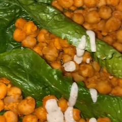 Chickpea Lettuce Wraps A picture of Chickpea Lettuce Wraps.