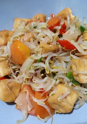 Foto resep Tumis Toge Tahu