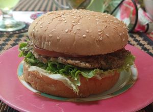 Una foto de Hamburguesas de lentejas 🍔