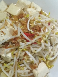 Foto resep Tumis toge tahu bening