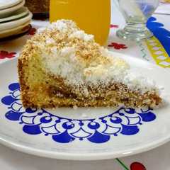 Una foto de Torta de dulce de leche y coco