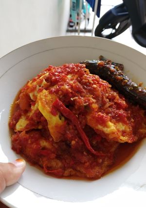 Foto resep Sambal Telor Matasapi/ Balado Telor Ceplok