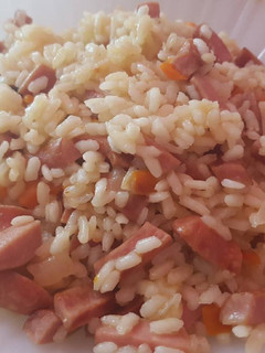 Una foto de Arroz blanco a mi manera