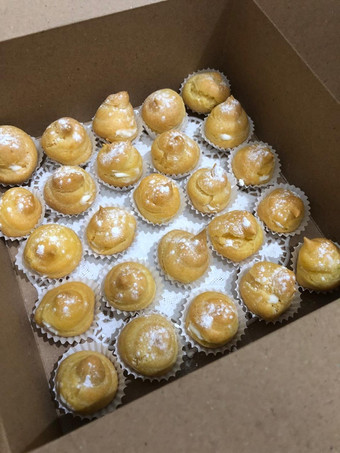 Resep Mini Cream puff vla creamy (tanpa maizena) Ekonomis Untuk Dijual