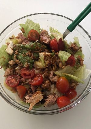 Una foto de Para el calor, lo mejor una 🥗 ensalada!!!