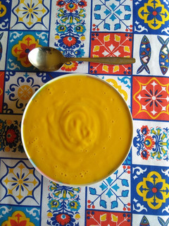 Una foto de Crema de calabaza🎃