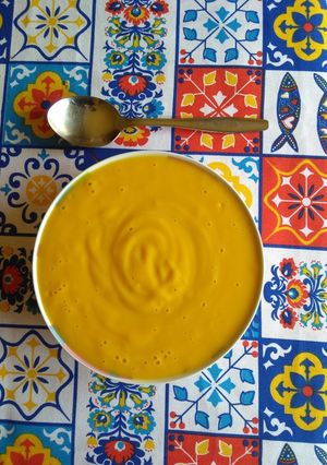 Una foto de Crema de calabaza🎃