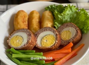 Foto resep Galantin daging sapi isi telur
