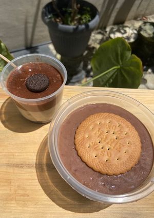 Foto resep Puding Keju Oreo