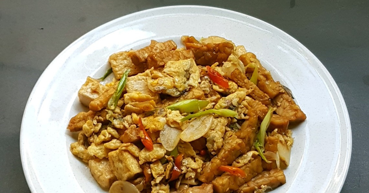 Resep 358 Tumis Tempe Tahu Telur Dengan Bahan Sederhana