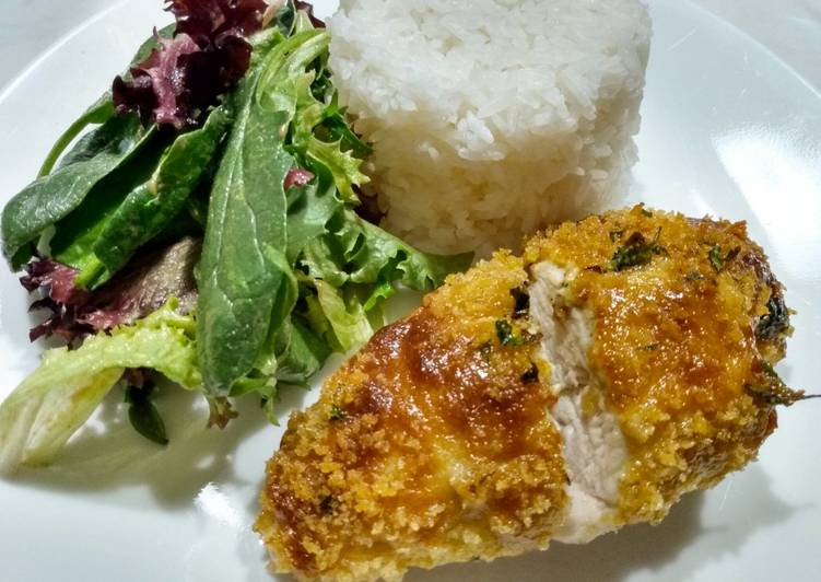 Simple Way to Make Favorite Green Curry Baked Chicken Breasts