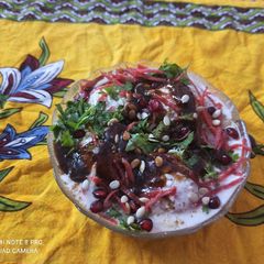 Shahi Dahi bhalle A picture of Shahi Dahi bhalle.