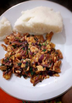 A picture of Delicious quick meal.