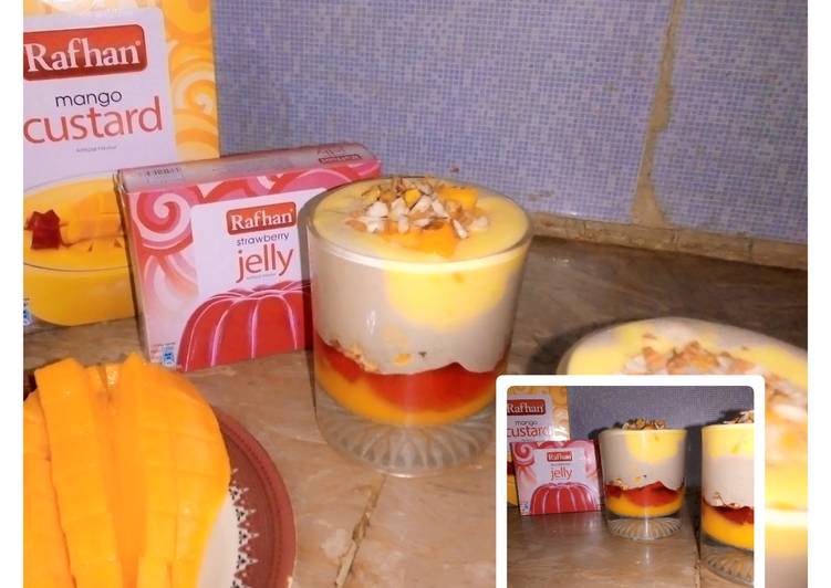 Mango custard cream | Mango season