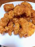 Langostinos rebozados con Panko (パン粉?)
