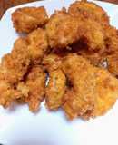 Langostinos rebozados con Panko (パン粉?)