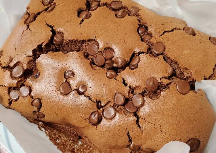 Steps to Prepare Favorite Chocolate chiffon cake
