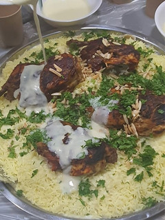 صورة لوصفة المنسف الاردني بالدجاج
