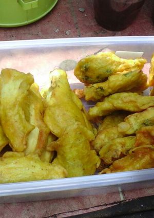 Foto resep Ubi dan tempe mendoan goreng