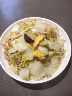 A picture of Sauteed Napa Cabbage.