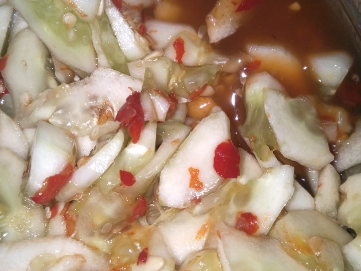Cara Mudah Membikin Resep  Rujak Timun yang Enak Banget, Menggugah Selera