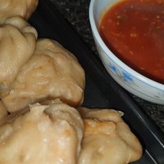 Vegetables Momos🥟 A picture of Vegetables Momos🥟.