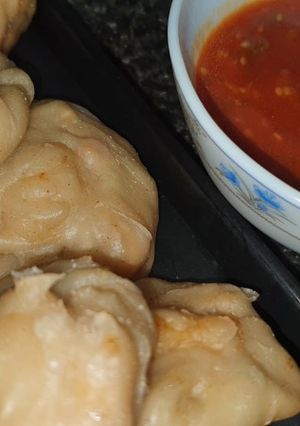A picture of Vegetables Momos🥟.