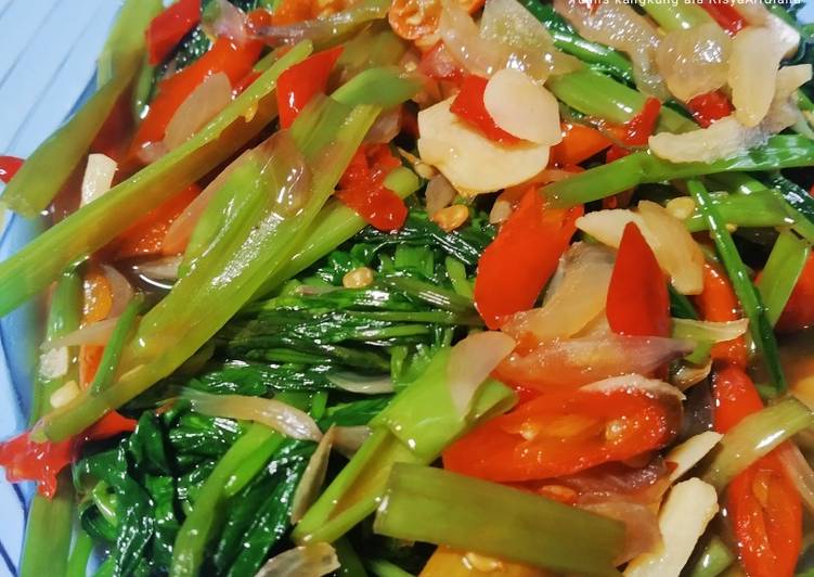 Bumbu Cah Kangkung Saos Tiram 🥗 | Cara Masak Cah Kangkung Saos Tiram 🥗 Yang Enak dan Simpel