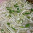 Canh bầu nấu thịt vai xay