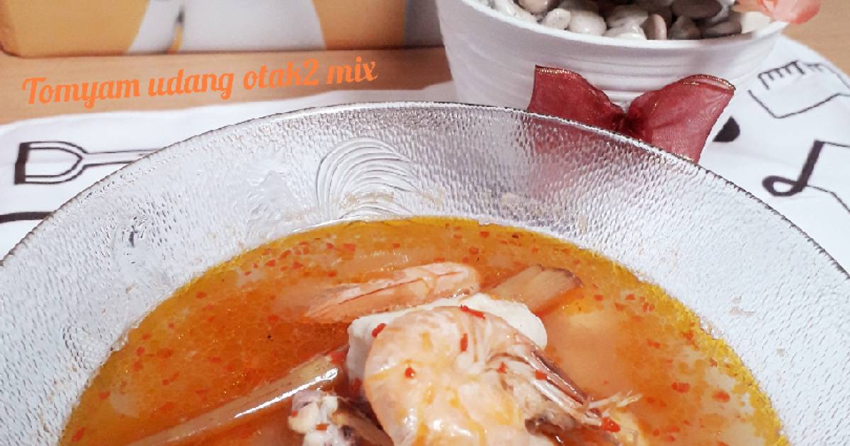 Resep Tomyam Udang Otak2 Mix Oleh Ani Brilian Cookpad