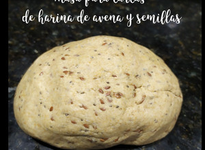 Una foto de Masa para tartas de harina de avena y semillas