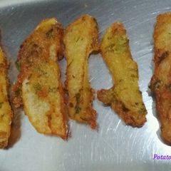 A picture of Potato Fritters.