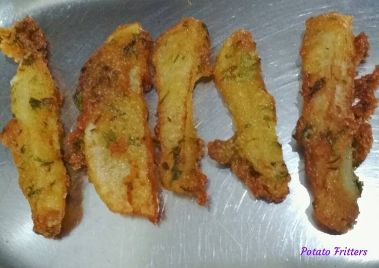 Recipe of Perfect Potato Fritters
