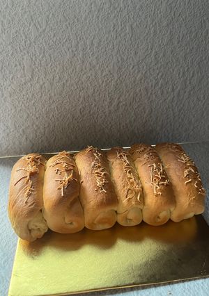 Foto resep Roti Tawar Keju Susu