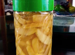 Hình của món Khế muối chua.