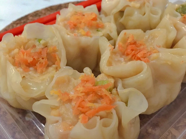 Cara Sederhana Membikin Resep  Dim Sum Ayam Udang yang Bikin Ngiler, Bikin Ketagihan