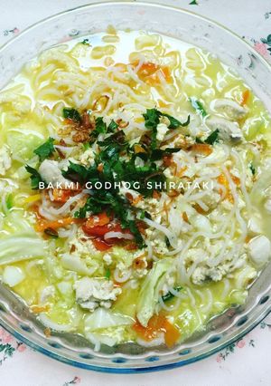 Foto resep Bakmi Godhog Jawa Shirataki ala Rantie