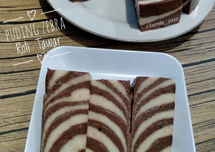 11 Bahan Membuat Puding Zebra Roti Tawar Yang Enak Cookandrecipe Com