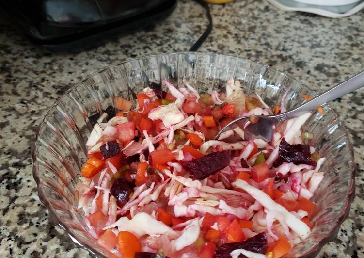 Step-by-Step Guide to Prepare Homemade Salad