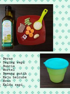 Foto resep Mpasi 6+ (Bubur Daging Sapi)
