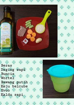 Foto resep Mpasi 6+ (Bubur Daging Sapi)