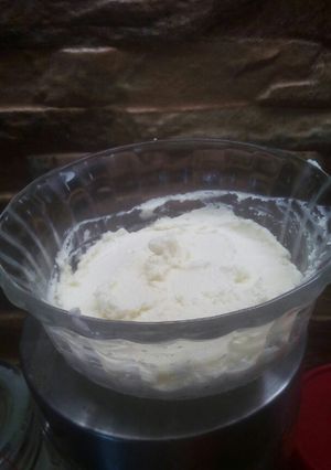 Una foto de Queso de untar casero 🍶