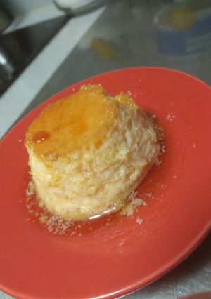 Una foto de Flan de huevo